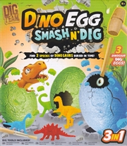 Buy 3 In 1: Dino Egg Smash N Dig