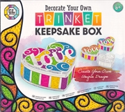 Buy Decorate Your Own: Trinket Keepsake Box