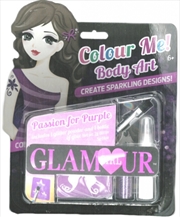 Buy Glamour Girl: Colour Me! Body Art Passion For Purple