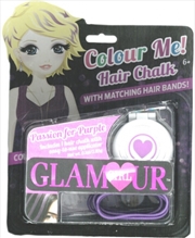 Buy Glamour Girl: Colour Me! Hair Chalk Passion For Purple