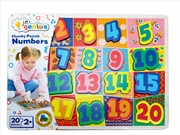 Buy Jr.Genius Chunky Puzzle - Numbers 20Pce