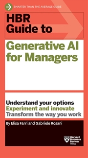 Buy HBR Guide to Generative AI for Managers
