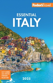 Buy Fodor's Essential Italy 2025