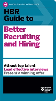 Buy HBR Guide to Better Recruiting and Hiring