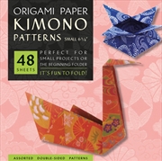 Buy Origami Paper - Kimono Patterns - Small 6 3/4" - 48 Sheets