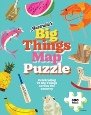Buy Australia's Big Things Map: 500-Piece Puzzle