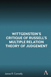 Buy Wittgenstein's Critique of Russell's Multiple Relation Theory of Judgement