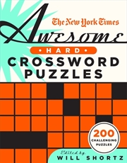 Buy New York Times Awesome Hard Crossword Puzzles
