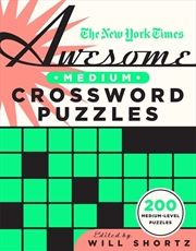 Buy New York Times Awesome Medium Crossword Puzzles