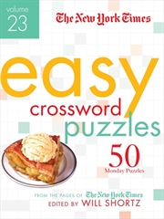 Buy New York Times Easy Crossword Puzzles Volume 23