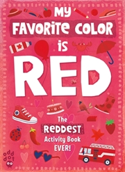 Buy My Favorite Color Activity Book: Red