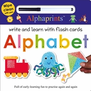 Buy Alphaprints Alphabet Wipe Clean with Flash Cards