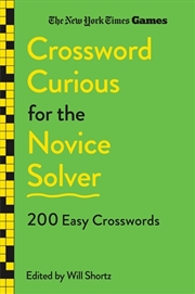 Buy New York Times Games Crossword Curious for the Novice Solver