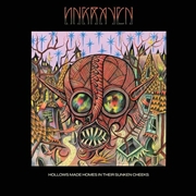 Buy Hollows Made Homes In Their Sunken Cheeks - Magenta/Blue/Green Splatter Vinyl
