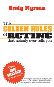 Buy The Golden Rules of Acting