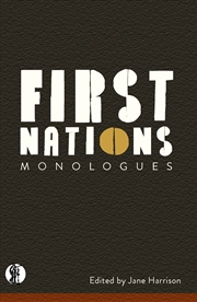 Buy First Nations Monologues