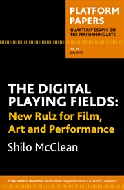 Buy Platform Papers 24: The Digital Playing Fields