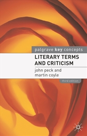 Buy Literary Terms and Criticism