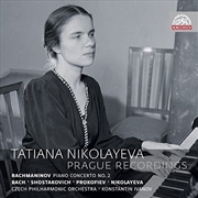 Buy Tatiana Nikolayeva: Prague Recordings