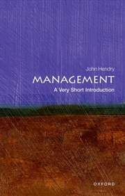Buy Management : A Very Short Introduction