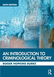 Buy An Introduction To Criminological Theory