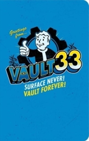 Buy Fallout: The Official Hardcover Journal Of Vault 33