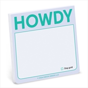 Buy Knock Knock Howdy Sticky Note (Pastel Version)