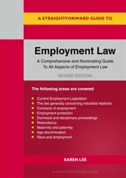 Buy A Straightforward Guide To Employment Law : Revised Edition - 2025