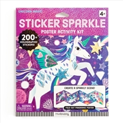 Buy Unicorn Magic Sticker Sparkle Poster Activity Kit