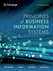 Buy Principles Of Business Information Systems