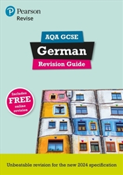 Buy Pearson Revise Aqa Gcse German: Revision Guide Incl. Audio, Quiz & Video Content - For 2026, 2027 Ex