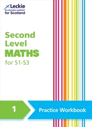 Buy Second Level Maths Practice Workbook 1 For S1 – S3