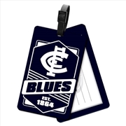 Buy AFL: Carlton - Rubber Bag Tag