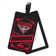 Buy AFL: Essendon - Rubber Bag Tag