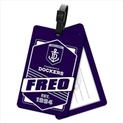 Buy AFL: Fremantle - Rubber Bag Tag