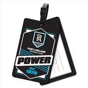 Buy AFL: Port Adelaide - Rubber Bag Tag
