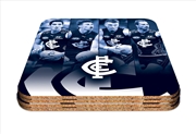 Buy AFL: Carlton - S/4 Player Coaster