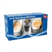 Buy AFL: Gws Giants - S/2 Spirit Glasses & Pourer