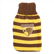 Buy AFL: Hawthorn - Hot Water Bottle Cover