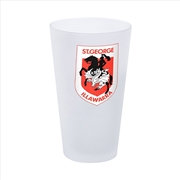 Buy NRL: St George Dragons - Frosted Glass