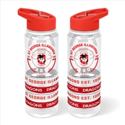 Buy NRL: St George Dragons - Tritan Bottle W Bands