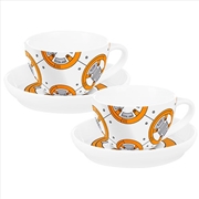 Buy Star Wars - Bb8 Set Of 2 Teacups & Saucers