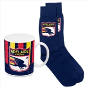 Buy AFL: Adelaide Crows - Heritage Mug & Sock Pk