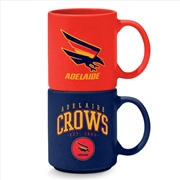 Buy AFL: Adelaide Crows - Stackable Mugs
