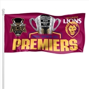 Buy AFL: Brisbane Lions - Gf24 Pole Flag Ph2 - Brisbane Lions