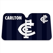 Buy AFL: Carlton - Car Sunshade