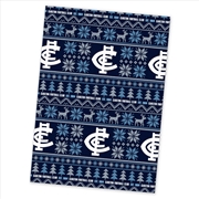 Buy AFL: Carlton - Xmas Wrapping Paper