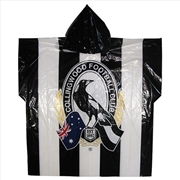 Buy AFL: Collingwood - Full Print Poncho
