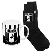 Buy AFL: Collingwood - Heritage Mug & Sock Pk