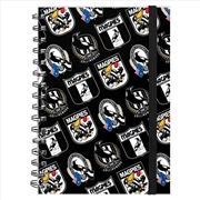 Buy AFL: Collingwood - Hard Cover Notebook